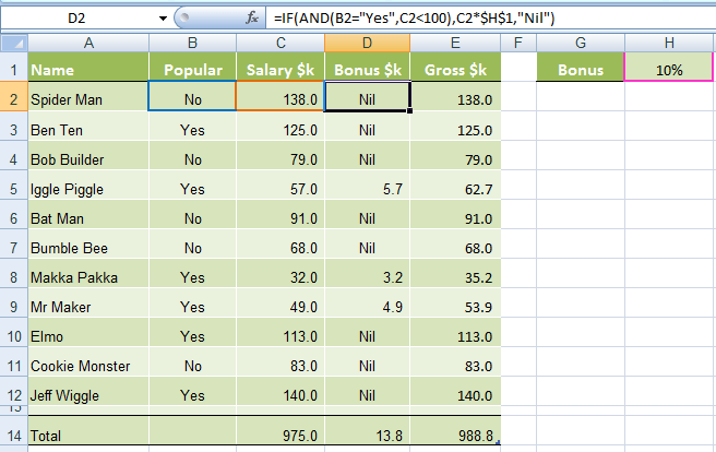 Classify Number Of Females From Males Ms Excel Greenfasr 8825